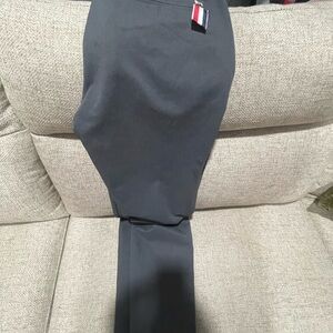 Thom Browne Black pants with Signature Tricolor Trim